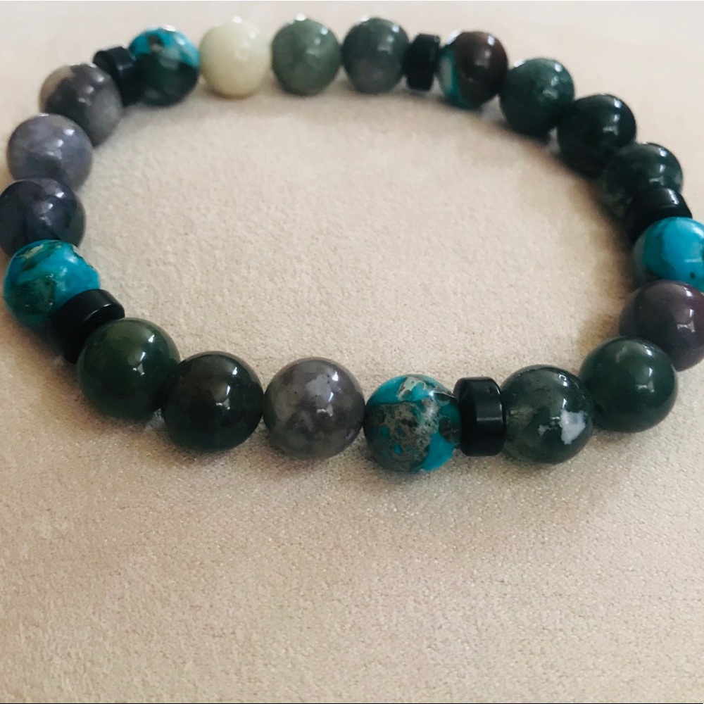 Men’s Stone Bead Bracelet